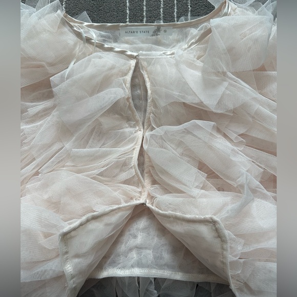 Altar’d State Tatiana Long Sleeve Ruffle Top - Picture 3 of 7